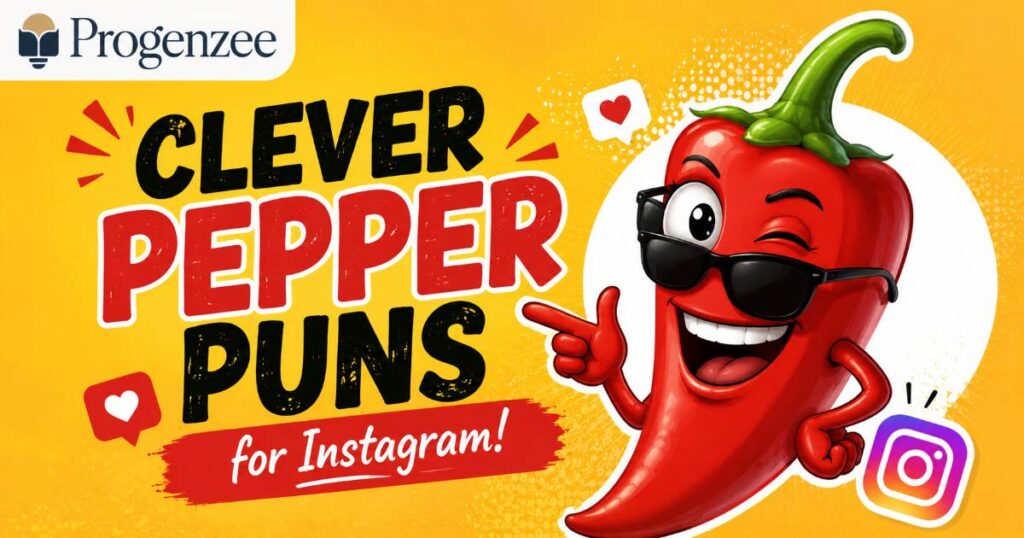Clever Pepper Puns for Instagram
