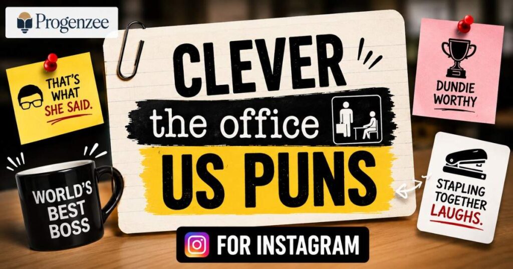 Clever The Office US Puns for Instagram