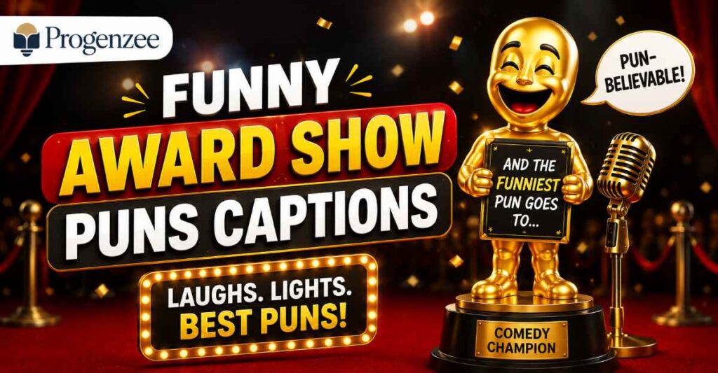 Funny Award Show Puns Captions