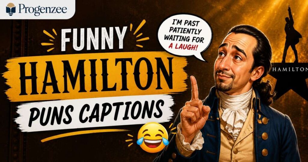 Funny Hamilton Puns Captions