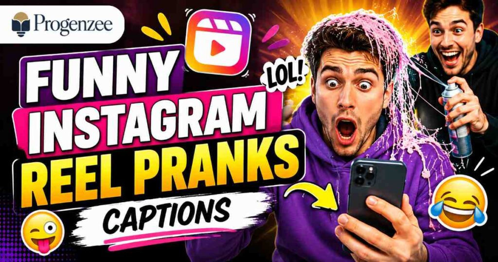 Funny Instagram Reel Pranks Captions