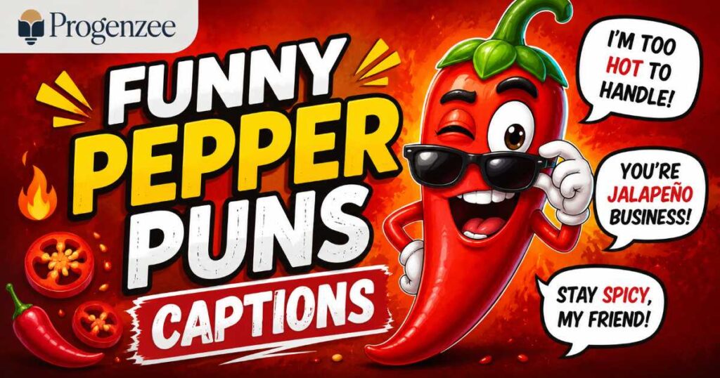 Funny Pepper Puns Captions