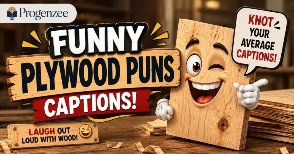 Funny Plywood Puns Captions