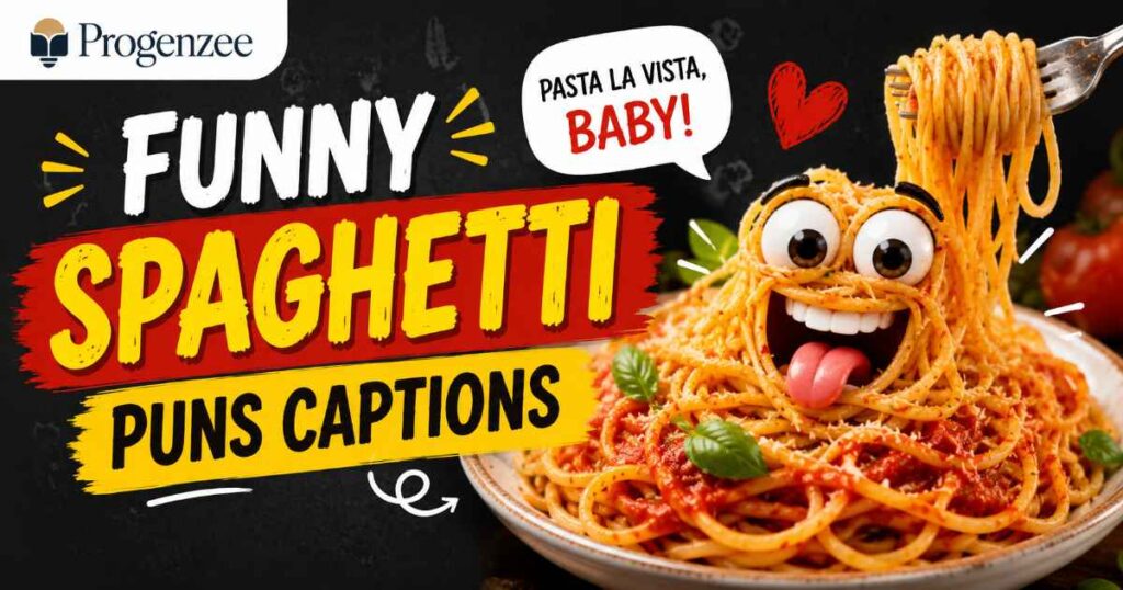 Funny Spaghetti Puns Captions