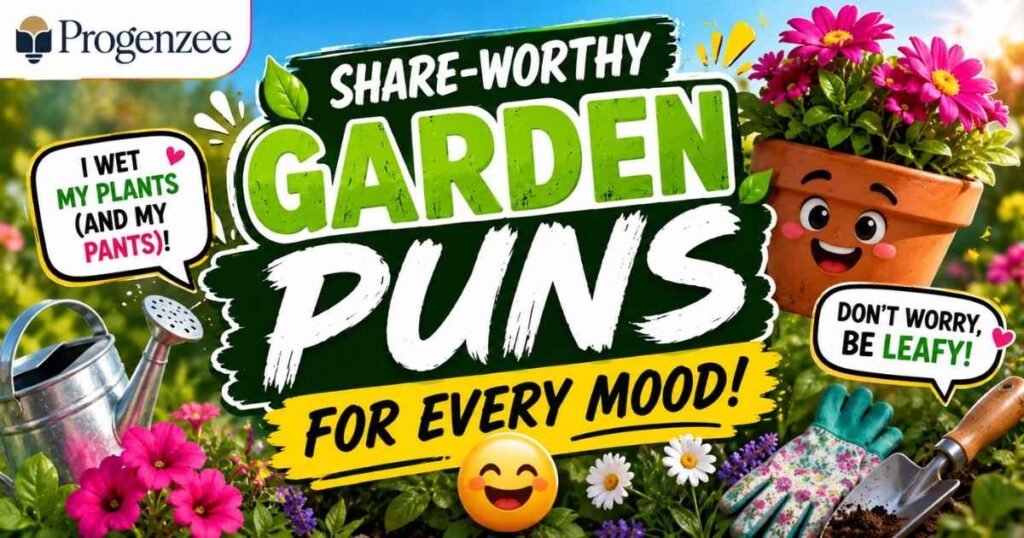 Share-Worthy Garden Puns for Every Mood