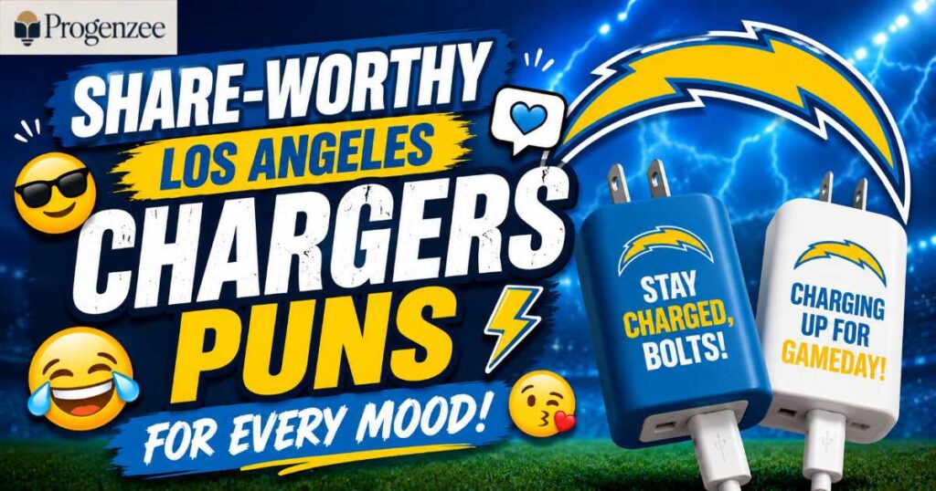 Share-Worthy Los Angeles Chargers Puns for Every Mood