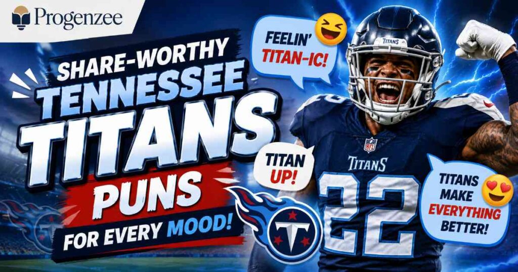 Share-Worthy Tennessee Titans Puns for Every Mood