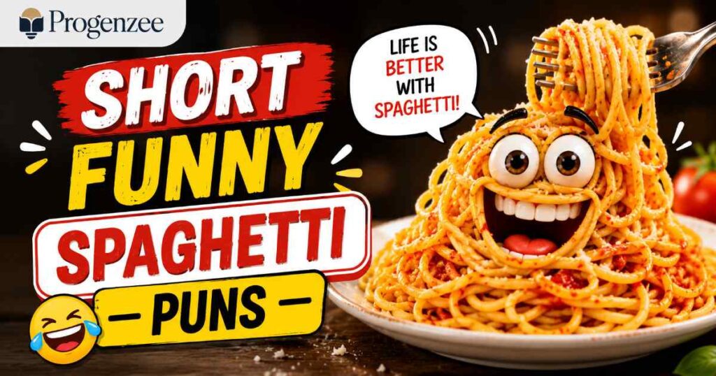 Short Funny Spaghetti Puns