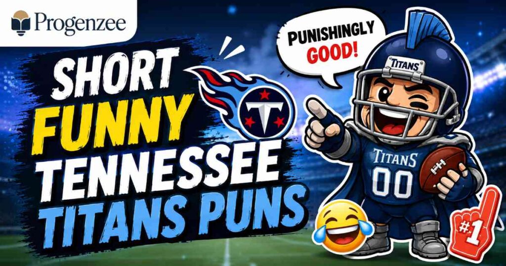Short Funny Tennessee Titans Puns