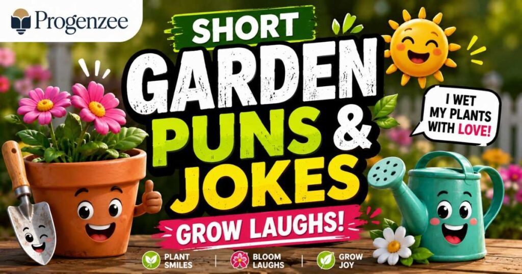 Short Garden Puns and Jokes