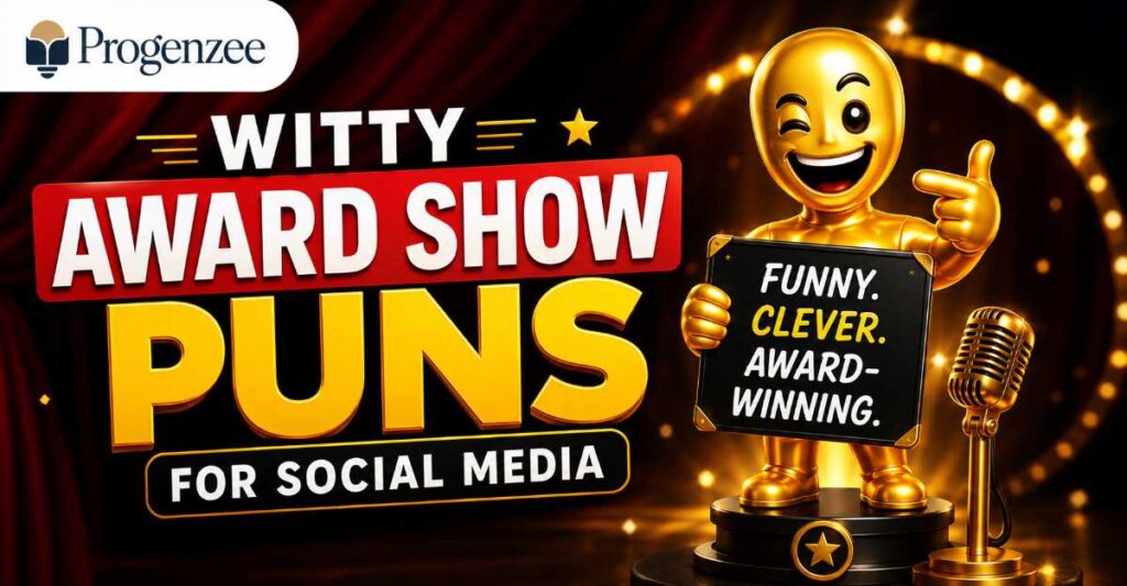 Witty Award Show Puns for Social Media
