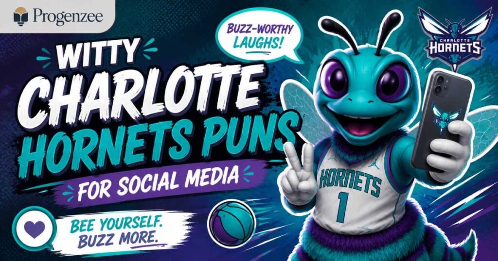 Witty Charlotte Hornets Puns for Social Media