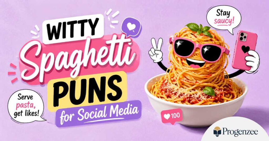 Witty Spaghetti Puns for Social Media