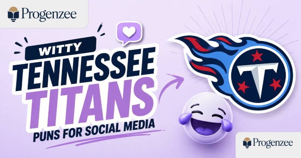 Witty Tennessee Titans Puns for Social Media