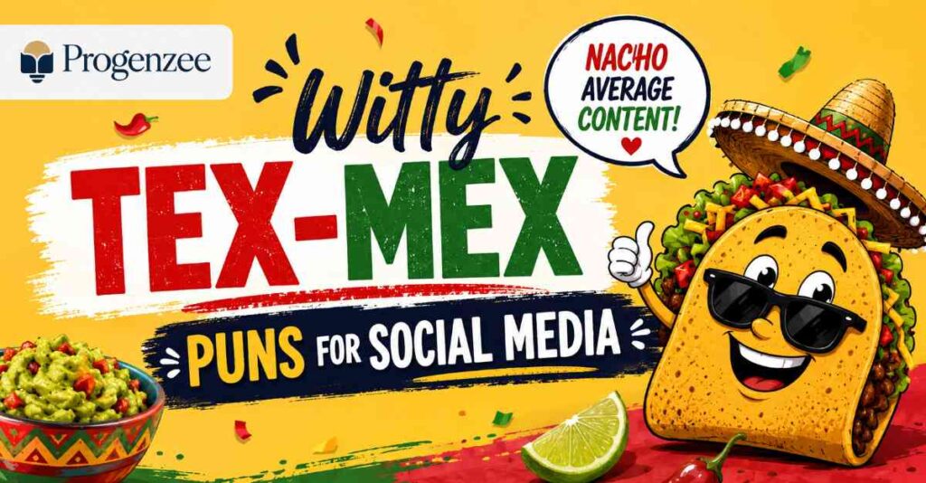 Witty Tex-Mex Puns for Social Media