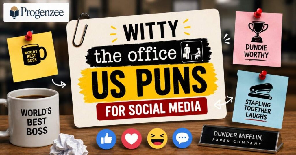 Witty The Office US Puns for Social Media