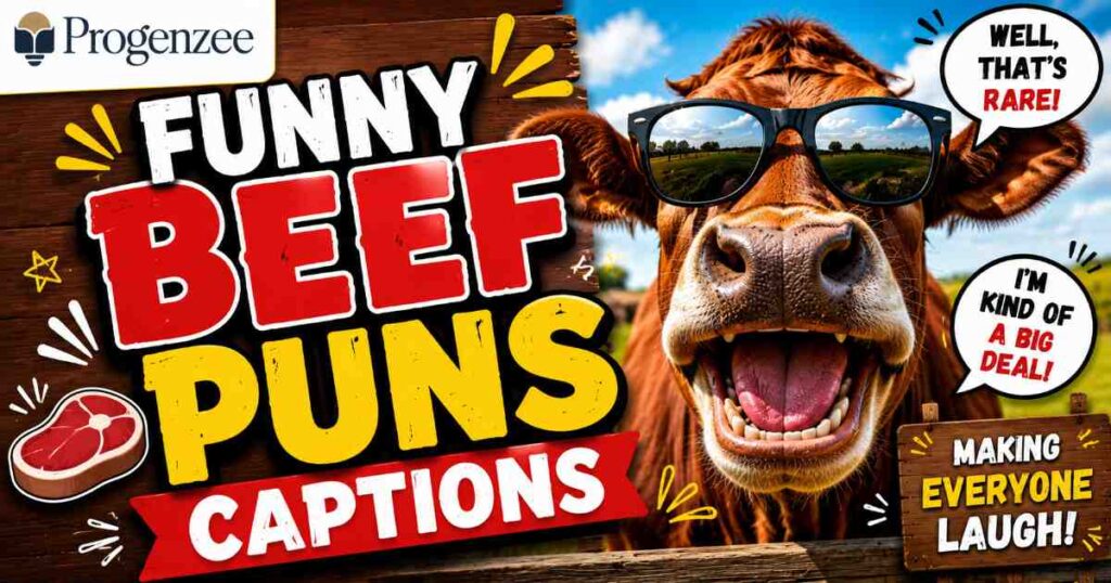 Funny Beef Puns Captions