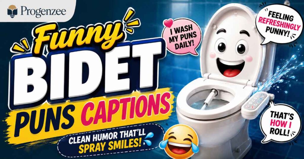 Funny Bidet Puns Captions