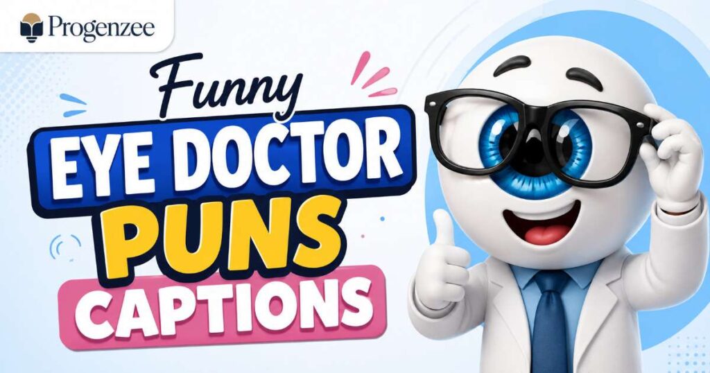 Funny Eye Doctor Puns Captions