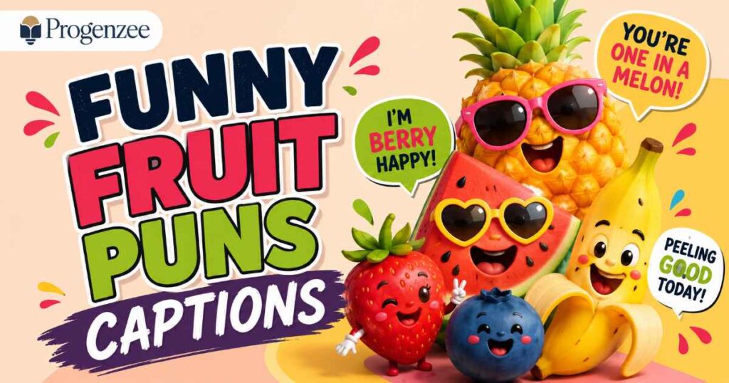 Funny Fruit Puns Captions