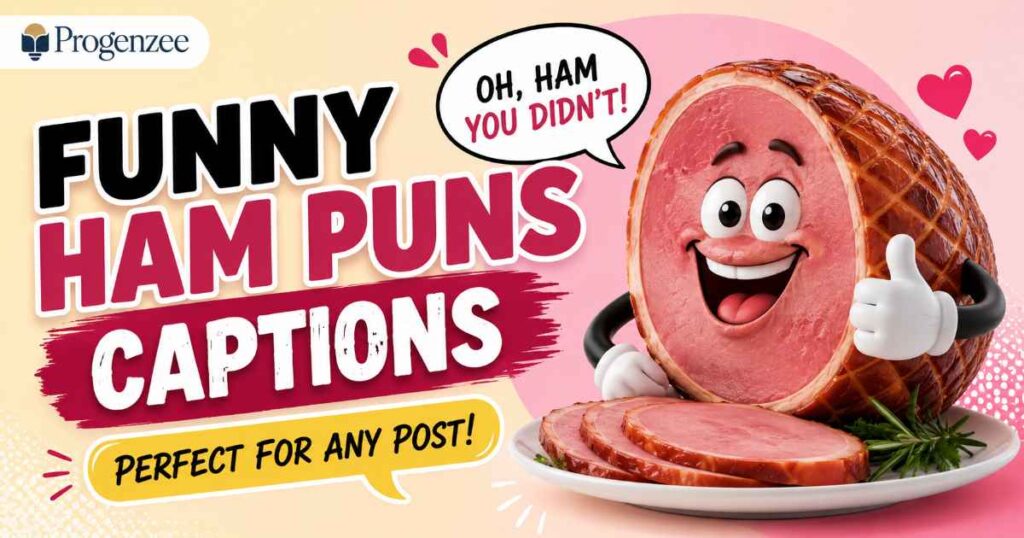 Funny Ham Puns Captions