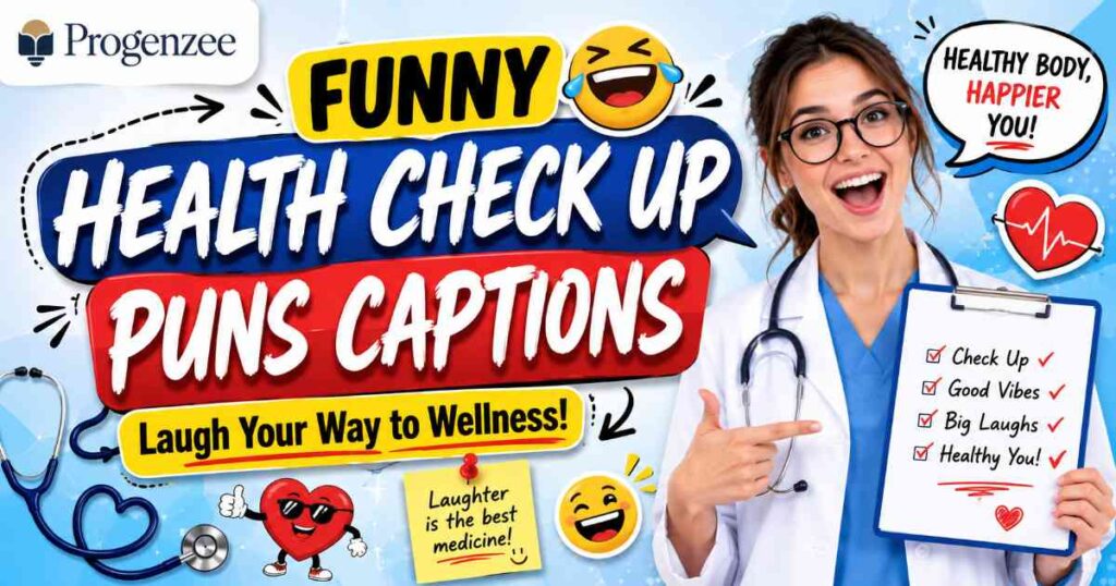 Funny Health Check Up Puns Captions