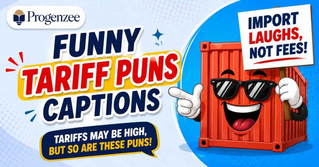 Funny Tariff Puns Captions
