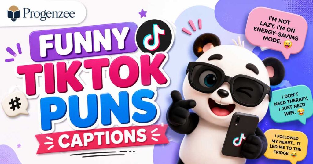 Funny TikTok Puns Captions