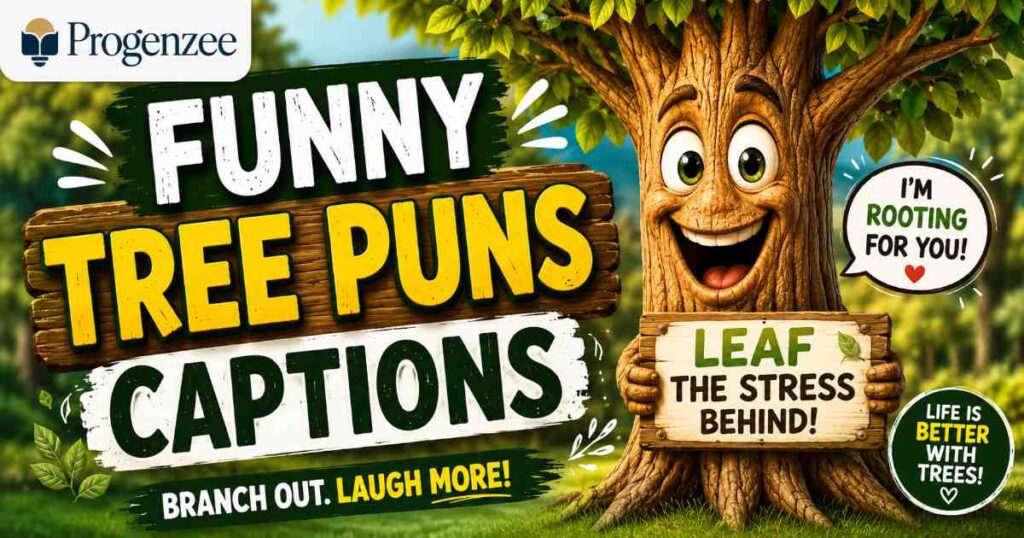 Funny Tree Puns Captions