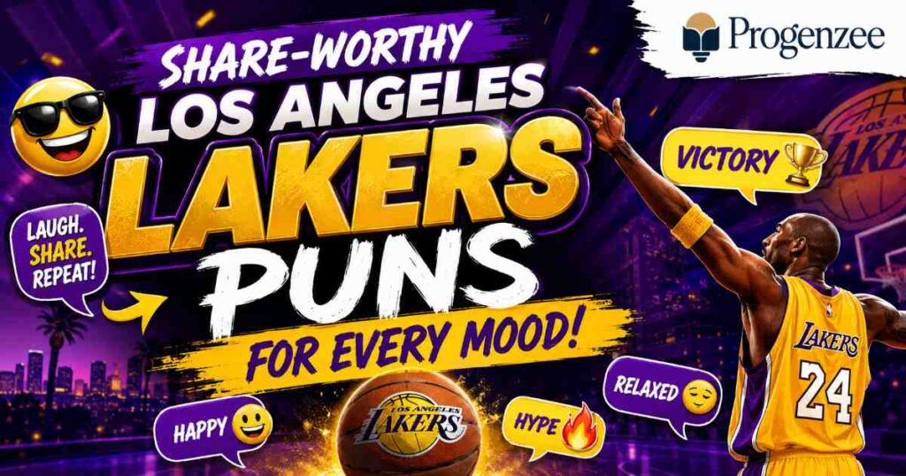 Share-Worthy Los Angeles Lakers Puns for Every Mood