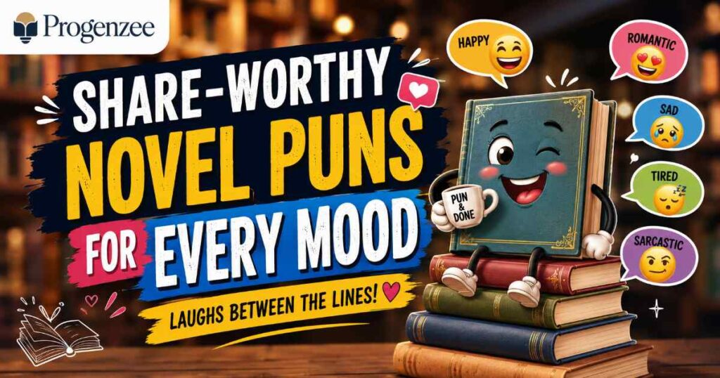 Share-Worthy Novel Puns for Every Mood