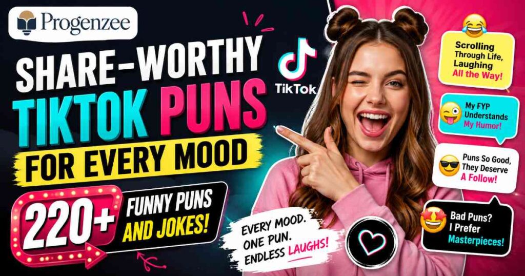 Share-Worthy TikTok Puns for Every Mood