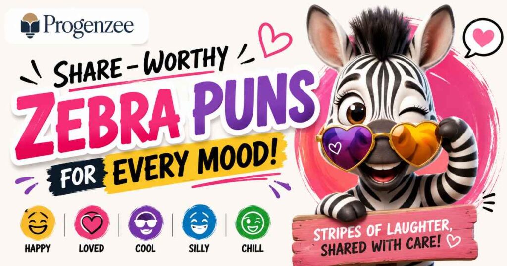 Share-Worthy Zebra Puns for Every Mood