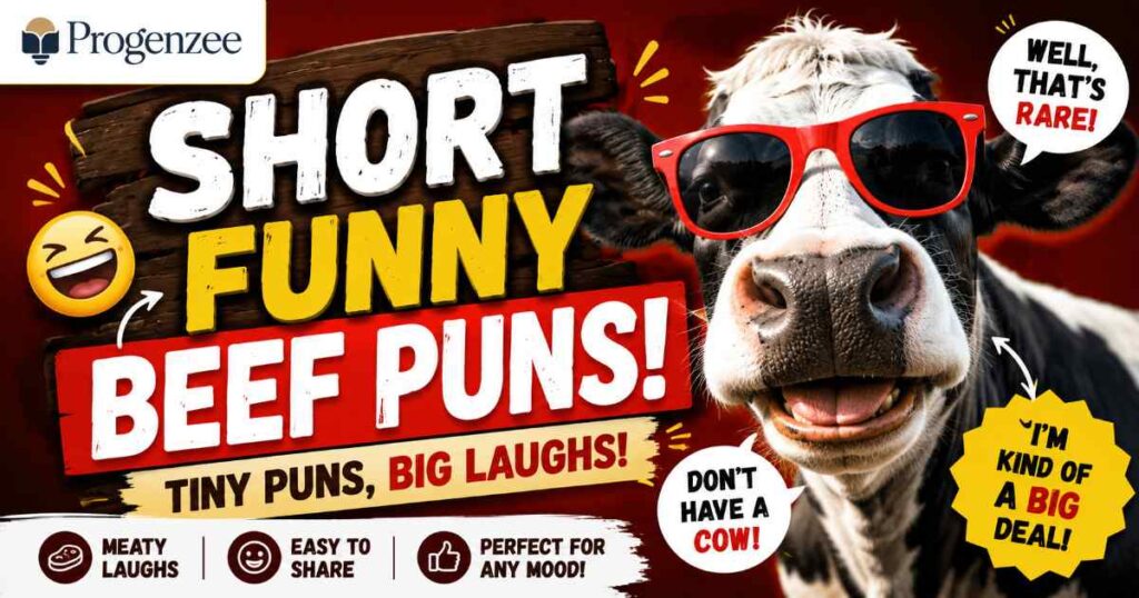 Short Funny Beef Puns