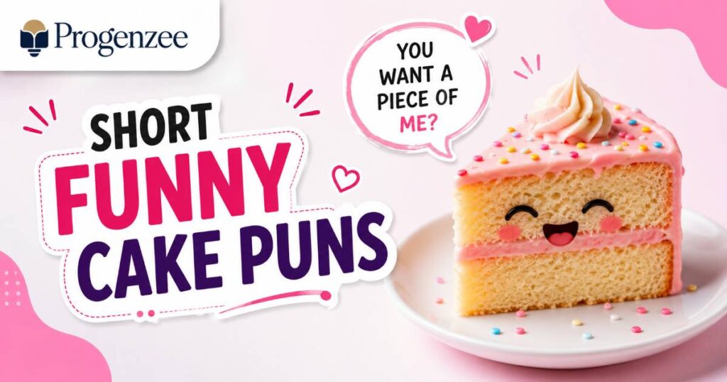 Short Funny Cake Puns