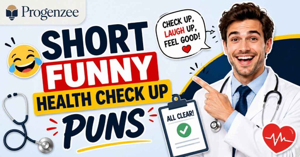 Short Funny Health Check Up Puns
