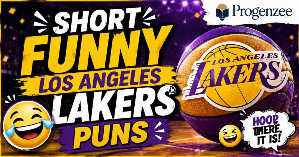 Short Funny Los Angeles Lakers Puns
