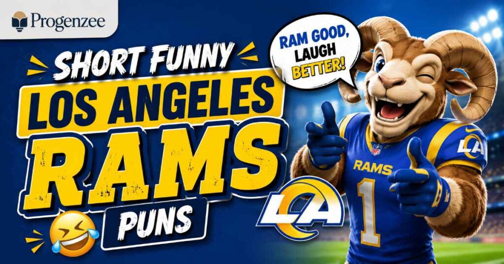 Short Funny Los Angeles Rams Puns