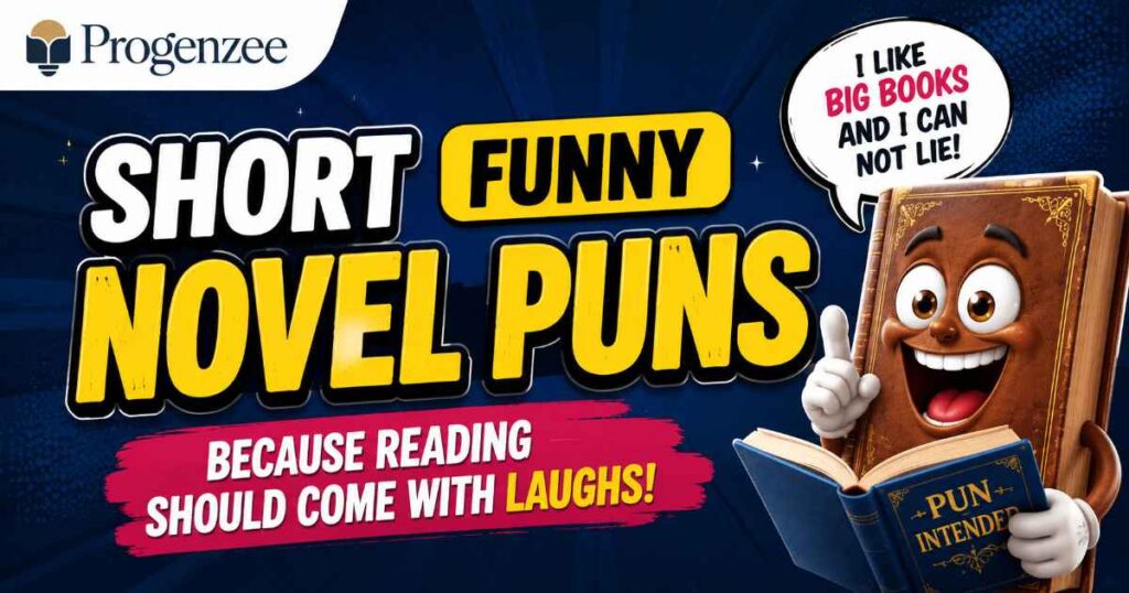Short Funny Novel Puns