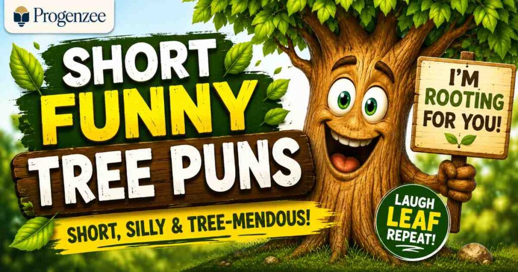 Short Funny Tree Puns