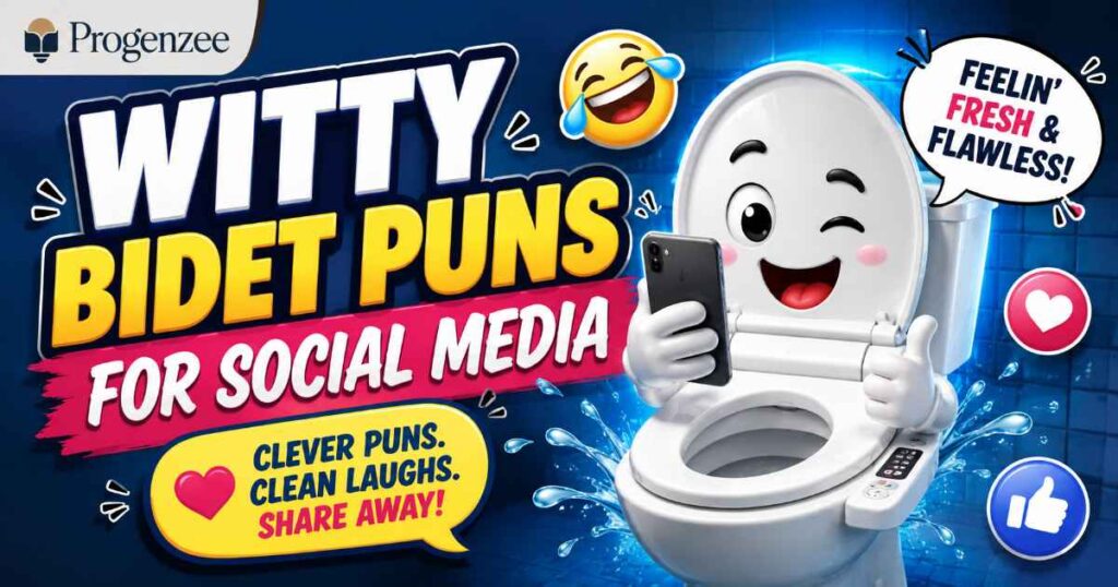 Witty Bidet Puns for Social Media