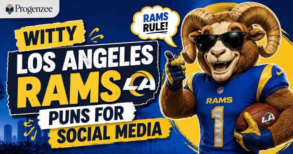 Witty Los Angeles Rams Puns for Social Media