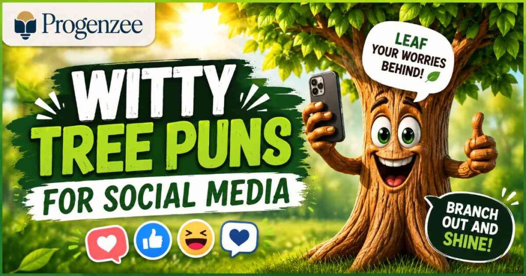Witty Tree Puns for Social Media